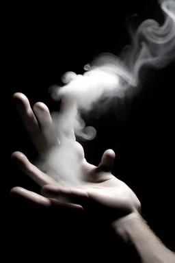 an hand goes to be steam