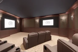 a dedicated home cinema room