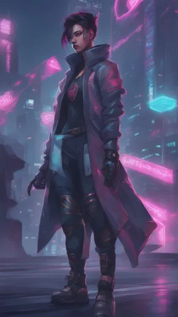 Kai is from League of Legends in Cyberpunk