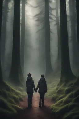 Once two friends were walking through the forest. They knew that anything dangerous can happen to them at any time in the forest. So they promised each other that they would remain united in any case of danger.