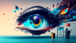 An eye-catching image that creatively represents digital marketing, combining digital assets with professionalism, making it the perfect fit for the article.