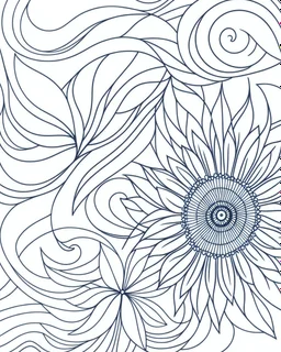 Adult coloring for calmness