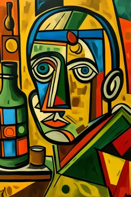 Mate argentino al estilo de picaso