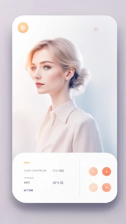 profile card and picture of person