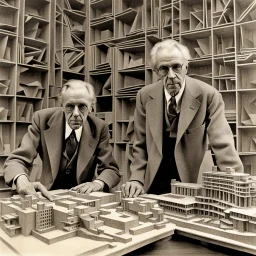 Frank Lloyd Wright and M. C. Escher