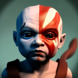 Cute baby god of war krotos, 8k resulation