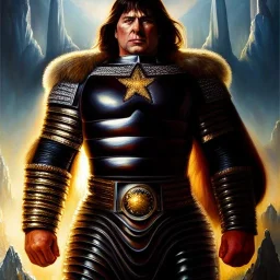 Ultra detailed fullbody Portrait in oil on canvas of Ikaris with armor,intense stare,extremely detailed digital painting, extremely detailed face,crystal clear Big eyes, mystical colors ,perfectly centered image, perfect composition, rim light, beautiful lighting,masterpiece,8k, stunning scene, raytracing, anatomically correct, in the style of robert e howard and Ken Kelley and Ohrai Noriyoshi and Simon Bisley and tomzj1