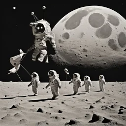 Parade on the Moon
