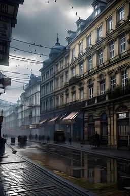 Make Warsaw Old Town look like it’s in the game Death Stranding