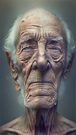 human becoming old