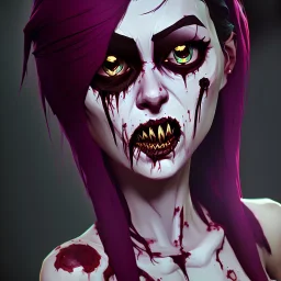 horror sexy female zombie