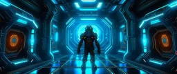 futuristic sci-fi. Realistic photo. HD. Glowing. 3d style