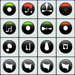 Sound analyzer software icons