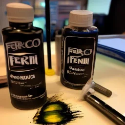 ferro fluids and ink