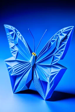 origami picture of a butterfly