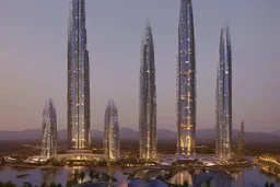 Worlds tallest building design. Unique and brilliant architectural design