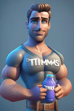beautiful male 3d character for Animation with Thums Up