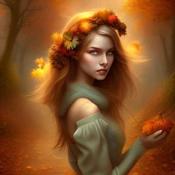 Autumn fairy