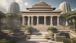 Temples repurposed as virtual havens for the oppressed citizens.