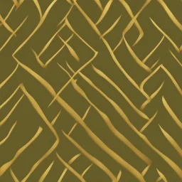 A detailed rendering of an olive kernel-inspired pattern on a wall, with a subtle hint of gold.