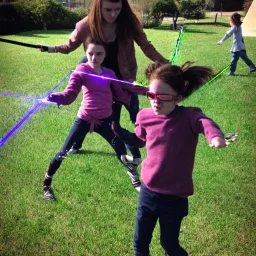 Willow shoots lasers at kids