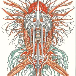 No scrotum of my son will be a cathedral for maggot mealworm or boll weevil, hallucinatory color pen complex illustration, intricate detail, , dramatic volumetric lighting, splash art, concept art, by Gerald Scarfe.