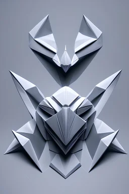 an origami runner in a real world