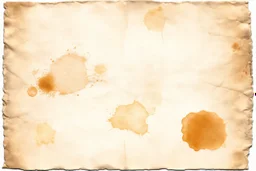 scan of old faded tea stains on rough paper