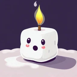 marshmallow , icon, stylized