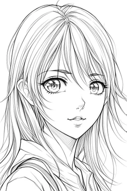 Anime character drawing sketches