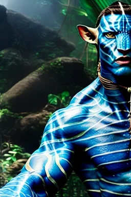 Avatar the way of water starring Dwayne the Rock Johnson