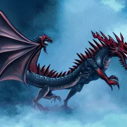 fire breathing Dragon from a song of ice and fire