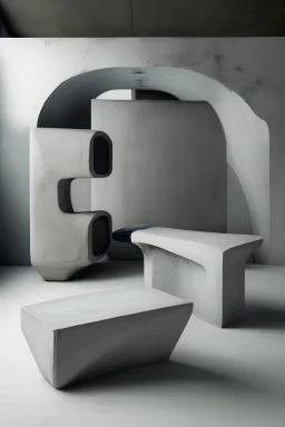 concrete decor and furniture