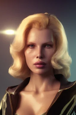 Ultra Realistic retro sci-fi scene, portrait, blonde woman, sweet young Kim Basinger face, perfect iris, glow eyes, makeup. Saturn background, Retro sci-fi style, helmet, tight latex coat, fog, rain, soft color, highly detailed, unreal engine 5, ray tracing, RTX, lumen lighting, ultra detail, volumetric lighting, 3d, finely drawn, high definition, high resolution.