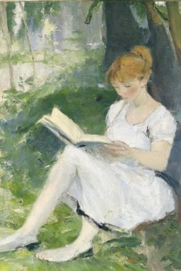 Berthe Morisot, Reading, 1873, Cleveland Museum of Art