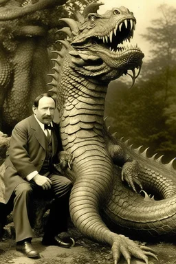 President James A. Garfield pictured as hydra monster