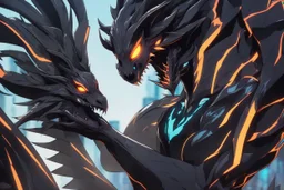 Miles in 8k solo leveling shadow artstyle, Crystal and Symbiote them, neon effect , dragon tattoos, close picture, full body, apocalypse, intricate details, highly detailed, high details, detailed portrait, masterpiece,ultra detailed, ultra quality