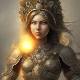 sunflower goddess warrior