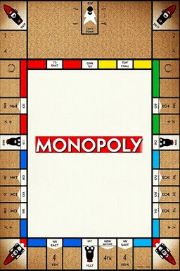 creating a custom Monopoly-style board with: 44 spaces in total, including the 4 corner squares.