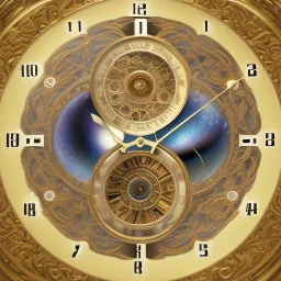 #time #clock #colorful #clockart #clocks #timepiece #galaxy #cosmos #universe #stars #milkyway #eternity #imagination #creativity #beautiful fantasy, rococo ornate, intricate