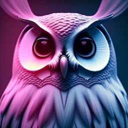 Owl, shallow depth of field, macro lens, unreal engine 5, ultra detailed, ultraphotorealistic