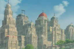 Unique building design for central bank of India. Make it world's tallest building