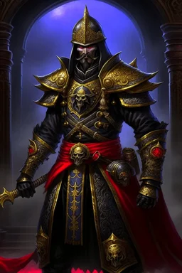 dark fantasy royal imperial enforcer