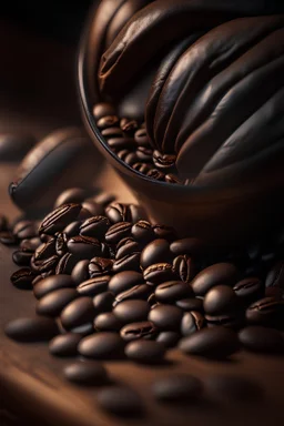 Coffee beans,8k,sharp focus,hyper realistic, sony 50mm 1.4