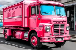 pink lorry