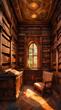 a secret passage inside a old magical library, books, imaginative dreamy deep dream, intricate detail, maximalist, atmospheric, realistic, unreal engine, hyperdetailed, 16k, accurate details 64 megapixels digital vibrance artwork by Ruan Jia style 8K resolution HDR, high quality, photo realistic