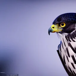 portrait of a bird of prey, feathers, extremely sharp detail, finely tuned detail, ultra high definition, 8 k, unreal engine 5, ultra sharp focus, winter ambiance