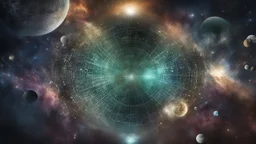 matrix universe, space, planets, creation