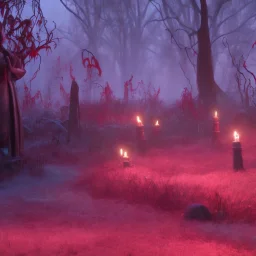 red horror graveyard