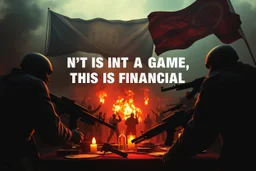 this isnt a game this is financial warfare